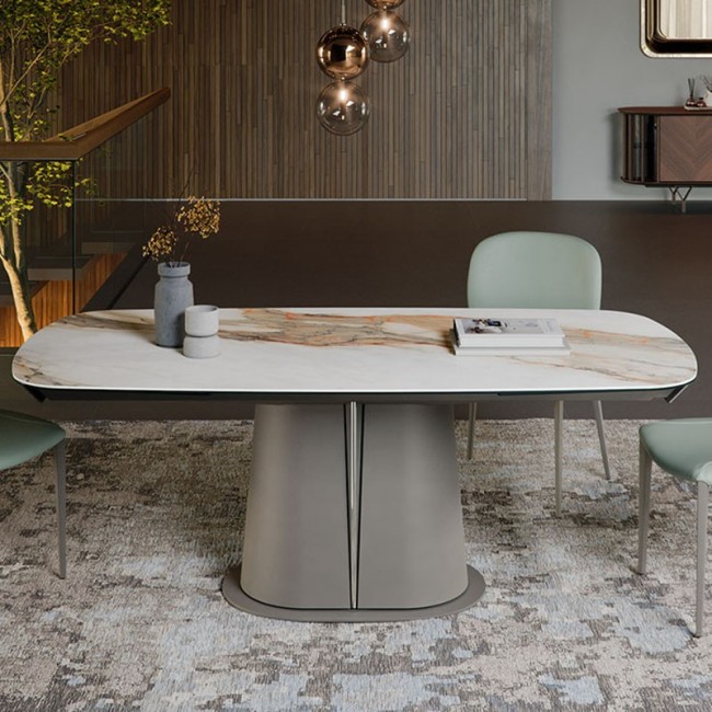 Gotham Keramik Drive Cattelan Italia extendable table