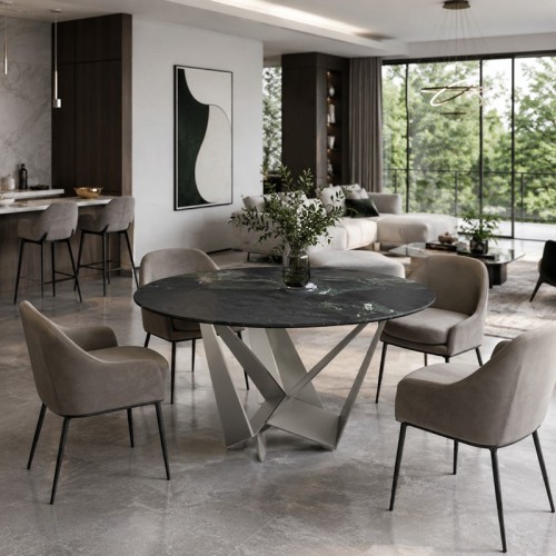 Skorpio Marble Round Cattelan Italia Modern Table