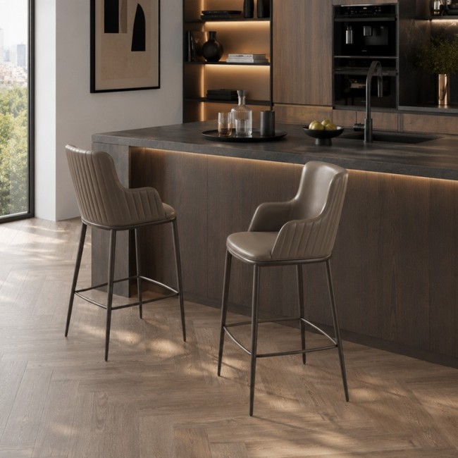 Magda Barre ML Cattelan Italia Stool with armrests