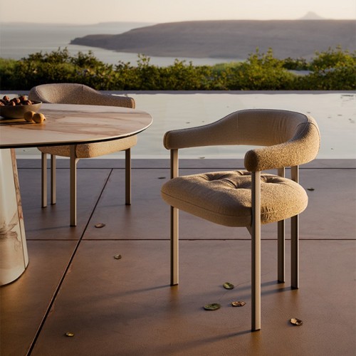 Greta Outdoor Cattelan Italia Chair with armrests