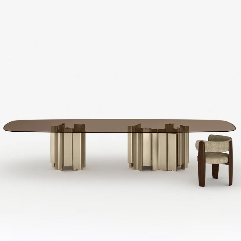 Cathedral Tonelli Design Table with double base