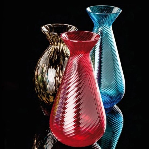 Gemme 100.35 Venini Murano Glass Vase