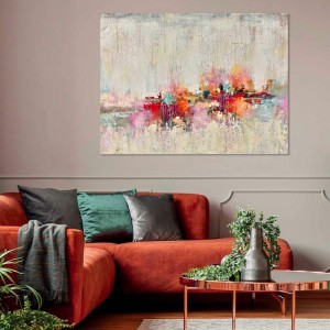 Abstract Painting Orizzonte di Colori Agave Quadri