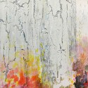 Abstract Painting Orizzonte di Colori Agave Quadri