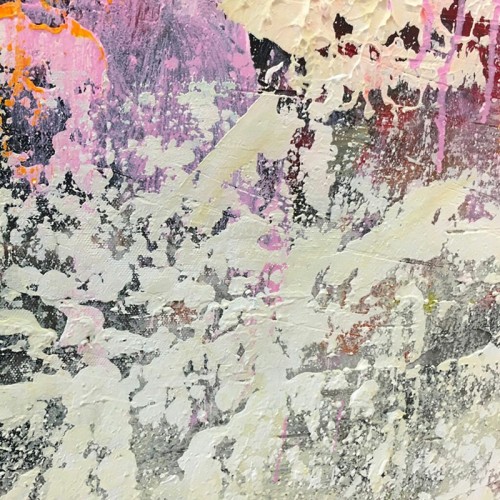 Abstract Painting Orizzonte di Colori Agave Quadri