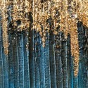 Abstract Painting Blue Art Agave Quadri