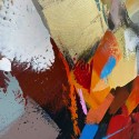 Abstract Painting Esplosione di Colore Agave Quadri