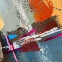 Abstract Painting Esplosione di Colore Agave Quadri
