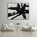 Abstract Painting Omaggio a Kline Agave Quadri