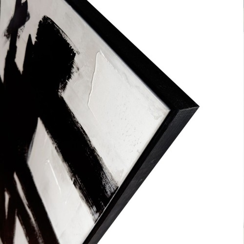 Abstract Painting Omaggio a Kline Agave Quadri