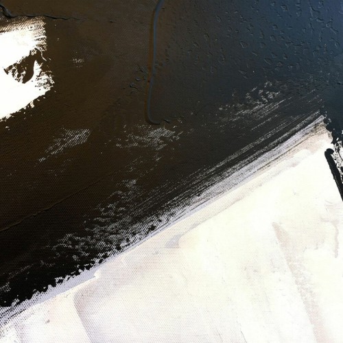 Abstract Painting Omaggio a Kline Agave Quadri