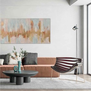 Abstract Painting Interferenza di Colori Agave Quadri