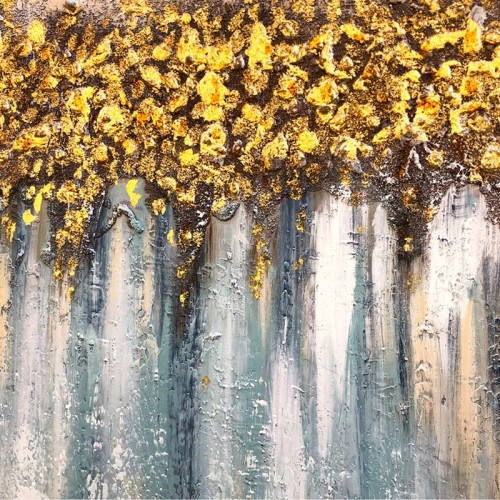 Abstract Painting Horizon Agave Quadri