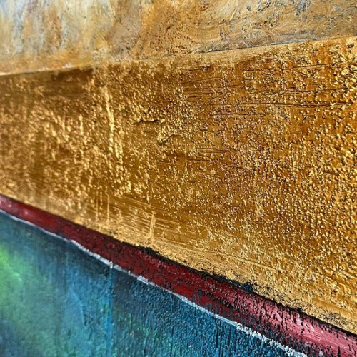 Abstract Painting The Line Agave Quadri