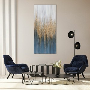 Abstract Painting High Blue Art Agave Quadri