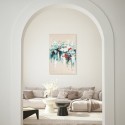 Abstract Painting Hurricane Agave Quadri
