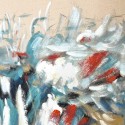Abstract Painting Hurricane Agave Quadri