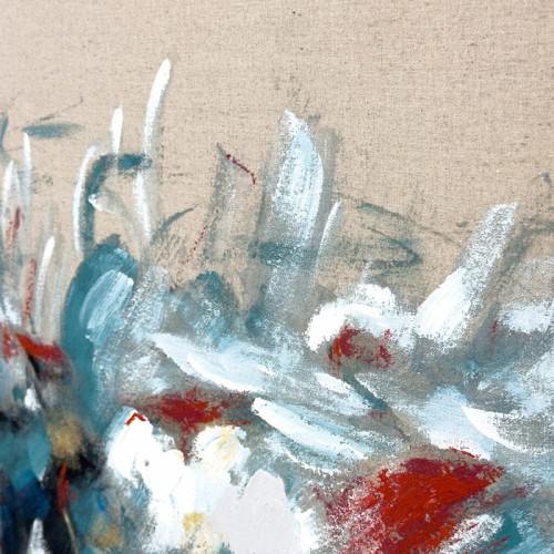 Abstract Painting Hurricane Agave Quadri