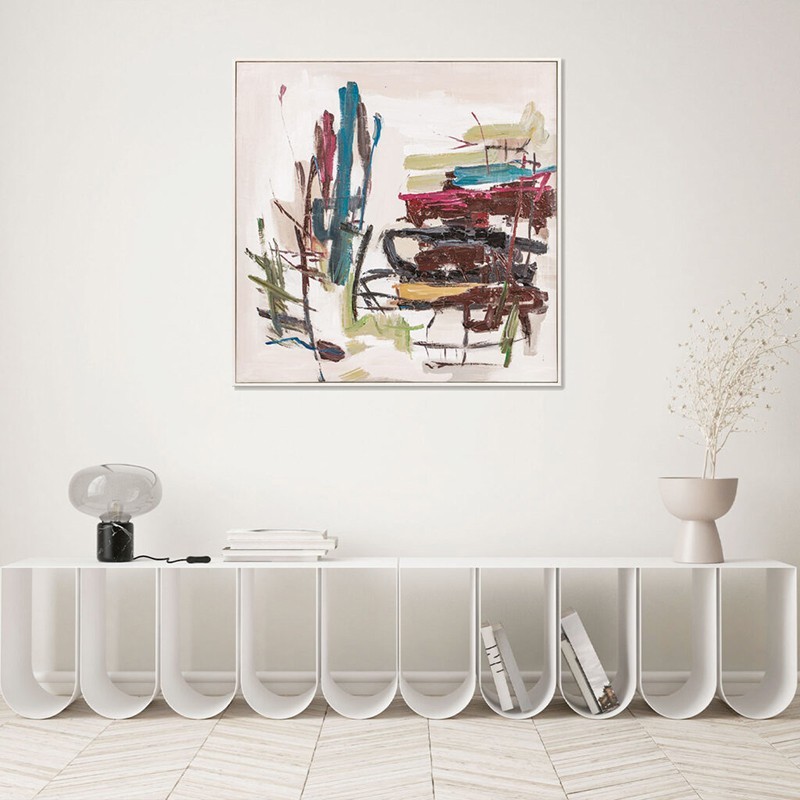 Abstract Painting Focus Agave Quadri