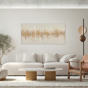 Abstract Painting Golden Raisin Agave Quadri