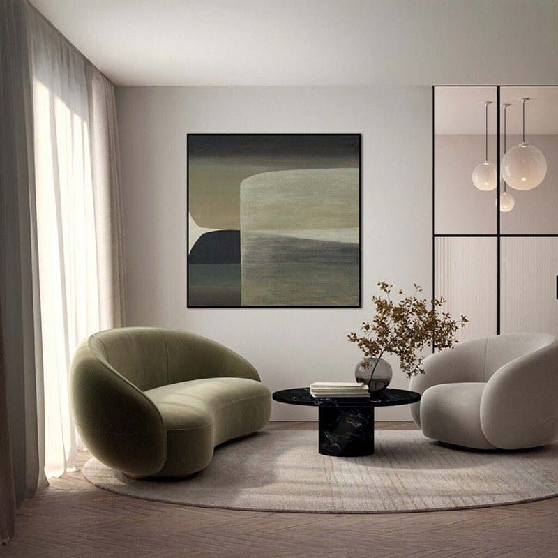 Abstract Painting Kubrick Agave Quadri