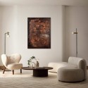 Abstract Painting Ground Agave Quadri