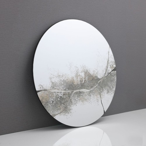 Art Mirror Kintsugi Agave Quadri