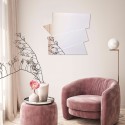 Art Mirror Irregular Agave Quadri