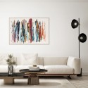 Abstract Painting Axes Agave Quadri
