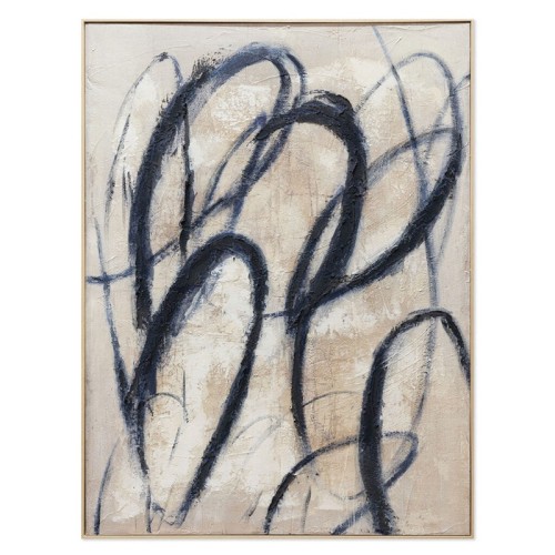 Abstract Painting Blue Billow Agave Quadri