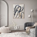 Abstract Painting Blue Billow Agave Quadri