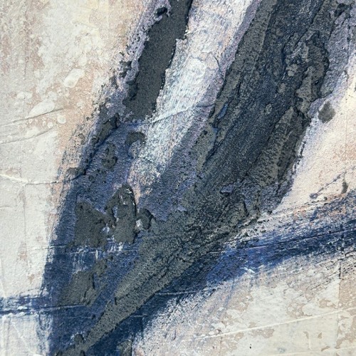 Abstract Painting Blue Billow Agave Quadri