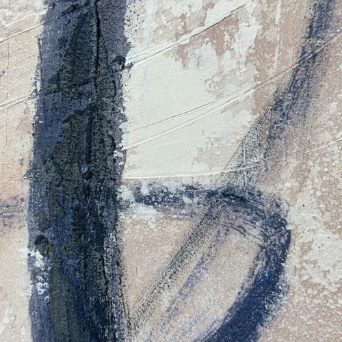 Abstract Painting Blue Billow Agave Quadri