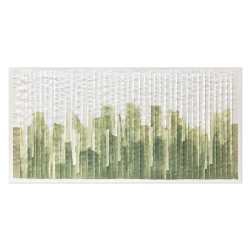 Abstract Painting Green Chart Agave Quadri