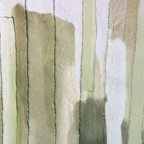 Abstract Painting Green Chart Agave Quadri