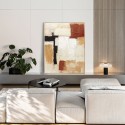 Abstract Painting Cinnamon Agave Quadri