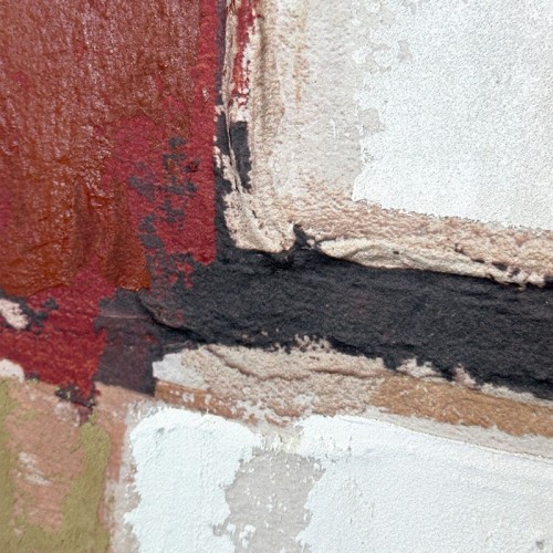 Abstract Painting Muscade Agave Quadri