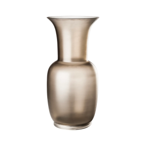 Satin Venini 706.38 Vase Taupe/Crystal