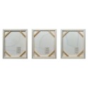 Set of 3 Abstract Paintings Groove Agave Quadri