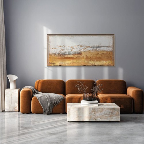 Abstract Painting Clay Agave Quadri