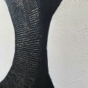 Abstract Painting Black Circles Agave Quadri