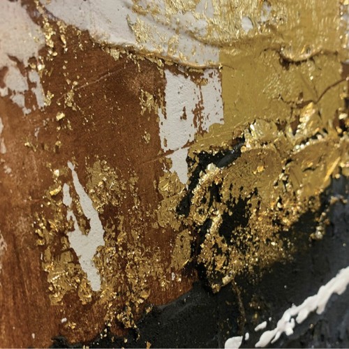 Abstract Painting Rust Agave Quadri