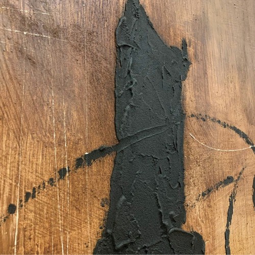 Abstract Painting Rust Agave Quadri