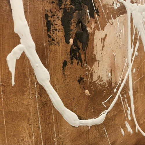 Abstract Painting Rust Agave Quadri