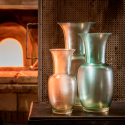Satin 706.38 Venini Murano Glass Vase