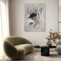 Abstract Painting Cream Agave Quadri