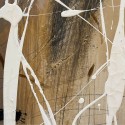 Abstract Painting Cream Agave Quadri