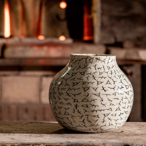 Coccio 508.00 Venini Murano Glass Vase