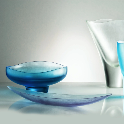Canoa 516.14 Venini Murano Glass Bowl