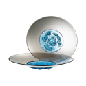 Piatto di Tapio 529.01 Venini Murano Glass Plate